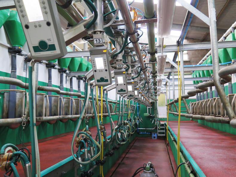 45minute milkings on Cork farm Premium