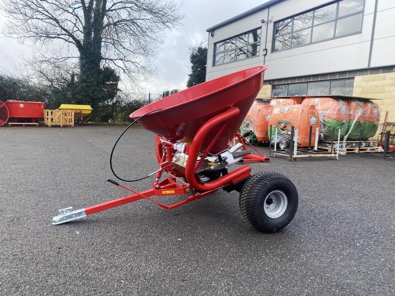 ATV fertiliser spreader options Premium