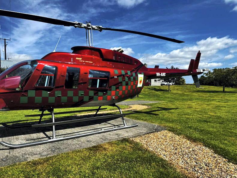 Watch: Mayo fans hitch helicopter ride to get ringside at Ballina mart