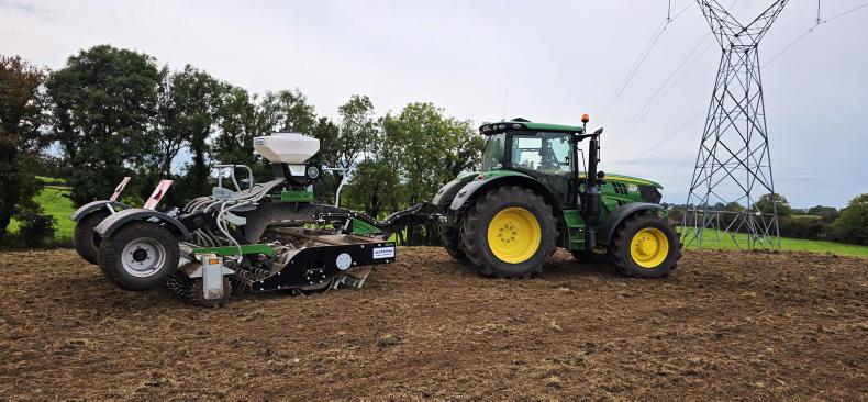 Kildare contractor puts Alstrong grass reseeding machine through its paces